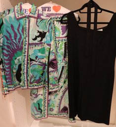 Womens Clothing Size 12 , Black Dress Size 10 Emilio Pucci