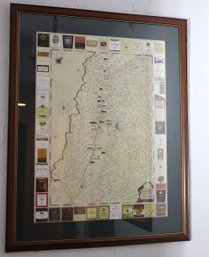 Vintage Expedition Napa Valley Map