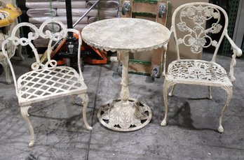 Vintage Outdoor Furniture Includes Table And Chairs