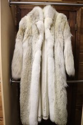 Weinsteins Fur Faire Mens Fox Coat Size XL