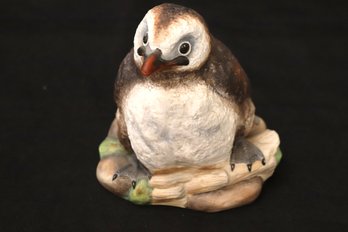 Boehm Porcelain Figurine Fledgling Puffin