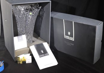 Stunning Waterford Crystal Maritana Vase With Box
