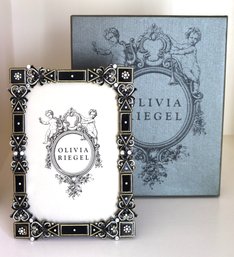 Designer Olivia Riegel Picture Frame For 5x7 Pictures With Box