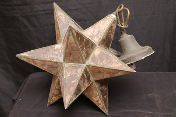 Vintage Star Light Fixture 13- Inch