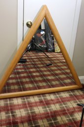 Cool Large Triangular Wall Mirror Would Look Great Painted!