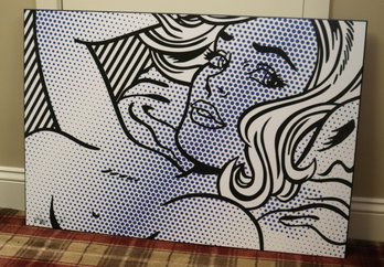 Roy Lichtenstein Seductive Girl Print