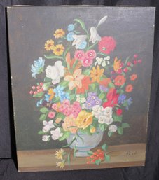 Signed Painting By Gustav Paoli On Canvas