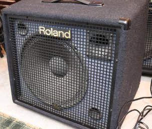 Roland 4 Channel Mixing Keyboard Amplifier KC-550 In Working Condition.