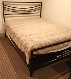 Wrought Aluminum Bed Frame Includes Mattress