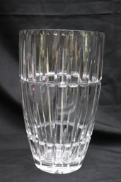 Beautiful Crystal Vase In The Style Of Waterford