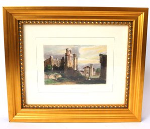 Castle Of Ashley Framed Print London Published Originally In 1832 By Chapman & Hall
