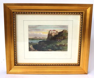 Sterling Castle Framed Print London Published Originally In 1832 By Chapman & Hall