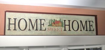 Primitive Style Home Sweet Home Wooden Wall Plaque