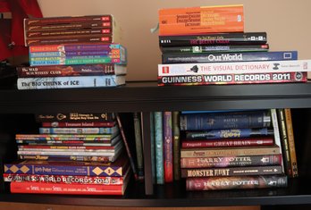 Collection Of Kids Books Includes Harry Potter, Indiana Jones, Guinness World Records & More