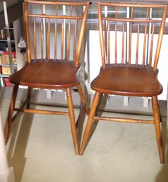 Curtis Productions Inc, Reproduction Of American Colonial Furniture Spindle Back Chairs Made In Ashburnham, Ma