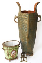 Home Dcor Includes Umbrella Stand, Planter Basket & Paperweight
