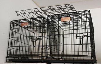 2 - I Crate Home Training System Kennels 24 X 17 X 19 Inches