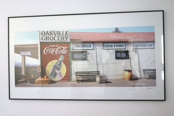 Oakville Grocery Drink Coca Cola Framed Print By Robert Gordon