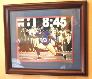Autographed Photo Of New York Giants Jason Pierre-Paul With COA From Steiner.