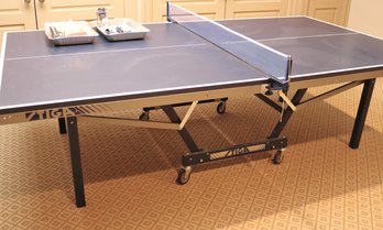 TIGA Ping-pong Table, With Paddles And Ping-pong Balls.