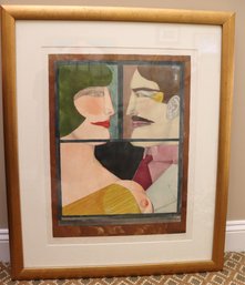 Richard Lindner An American Portrait Pencil Signed And Numbered Print.