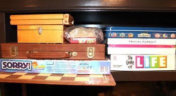 Collection Of Board Games Includes Trivial Pursuit, Life, Sorry & More