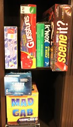 Collection Of Board Games Includes Mad Gab, Pictionary, Scene It ESPN & More