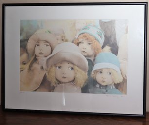 Kara Maloof Dolls Framed Print, 1988.