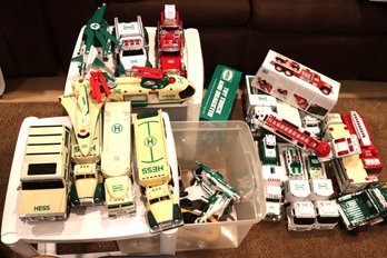 Vintage Hess Truck Collection & Extra Sports Car Models