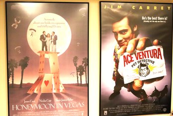 Honeymoon In Vegas & Ace Ventura Movie Poster Print Great For Your Home Theatre Decor!