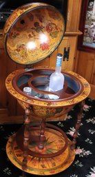 Decorative Italian Style Globe Cocktail Bar