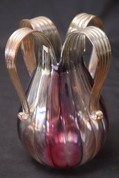 Parisevetro Blown Glass Art Vase Made In Italy