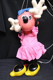 Minnie Mouse Marionette By Pelham Products Made In England 24 Inches Tall!