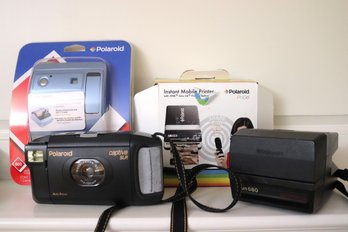 Vintage Polaroid One 600 Classic, Polaroid Captiva And More