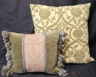 Fine Quality Decorative Forest Toned Accent Pillows