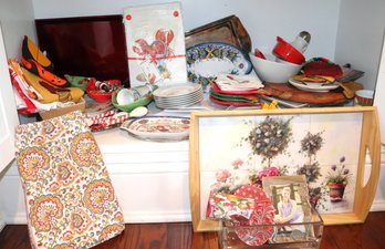Large Collection Of Assorted Housewares As Pictured