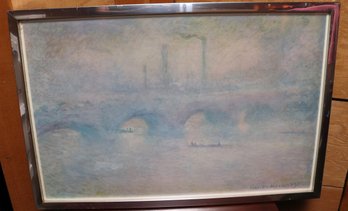 Claude Monet Waterloo Bridge Framed Impressionist Print