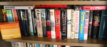 Lot Of Vintage Hardcover Books Including Titles By Daniel Silva, John Le Carre, Among Others.