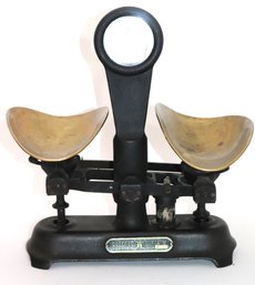 Antique Detecto-gram Scale With Brass Plates