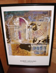 Robert Hoglund Rosenblum Fine Art Exhibition Framed Poster