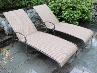 Pair Of Brown Jordan Lounge Chairs