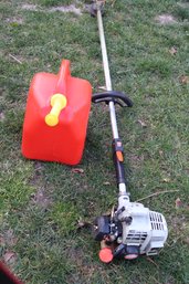 Echo-30 Weed Whacker With 5-gallon Gas Can.
