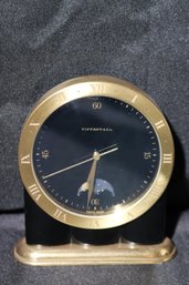 Swiss Made Moon Phase Desk Clock For Tiffany & Co