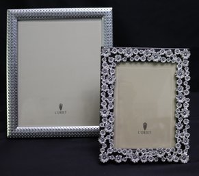 Two Luxurious Lobjet Picture Frames, 5 X 7 Inches, And 8 X 10 Inches