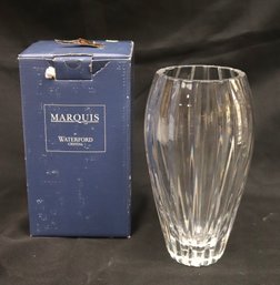 Marquis By Waterford Crystal Hand Cut Vase With A Box