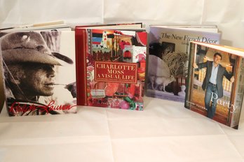 Lot Of 4 Hard Cover Decorating Books With Ralph Lauren By Rizzoli, Charlotte Moss & More