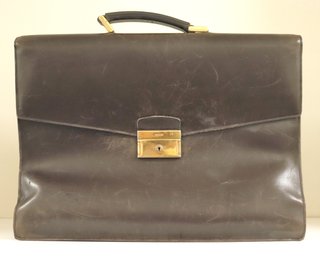 Vintage Prada Leather Briefcase