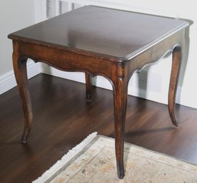 Elegant Square Wood Side Table
