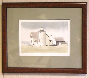 The Light Lithograph 72/300 Signed By The Artist