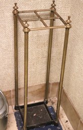 Vintage Brass Umbrella Stand